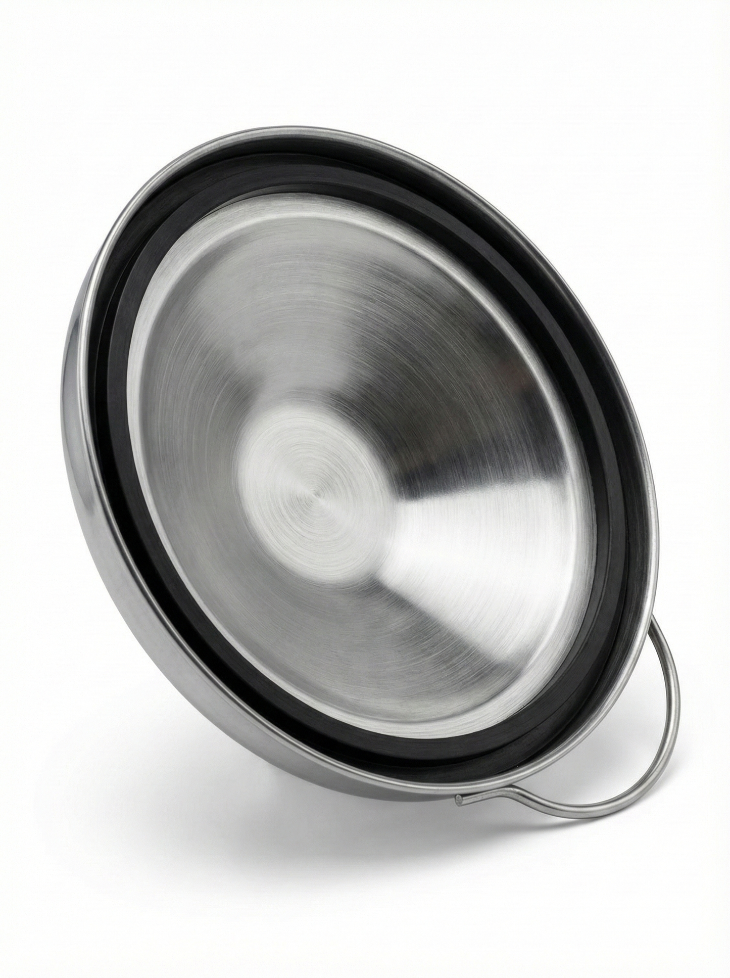 Descena Ersatzdeckel für Hühnertränke HTE4 – Edelstahl 304, mit Dichtung | Original Ersatzteil für 4-Liter Tränke – Langlebig & Passgenau