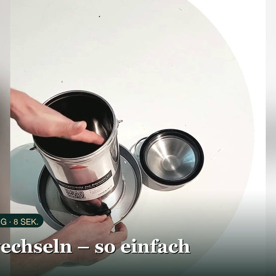 Video: Silikonstöpsel in die Descena HTE4 Hühnertränke einsetzen